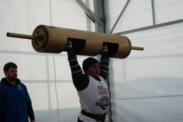 Angleo Iannetta ,County Wexford IRE- Log Lifting